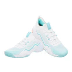 Badmintonschoenen Voor Dames BS 900 Ultra Lite Wit Turquoise -Dames Schoenenwinkel badmintonschoenen voor dames bs 900 ultra lite wit turquoise 14