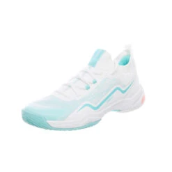 Badmintonschoenen Voor Dames BS 900 Ultra Lite Wit Turquoise -Dames Schoenenwinkel badmintonschoenen voor dames bs 900 ultra lite wit turquoise 6