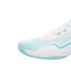 Badmintonschoenen Voor Dames BS 900 Ultra Lite Wit Turquoise -Dames Schoenenwinkel badmintonschoenen voor dames bs 900 ultra lite wit turquoise 9