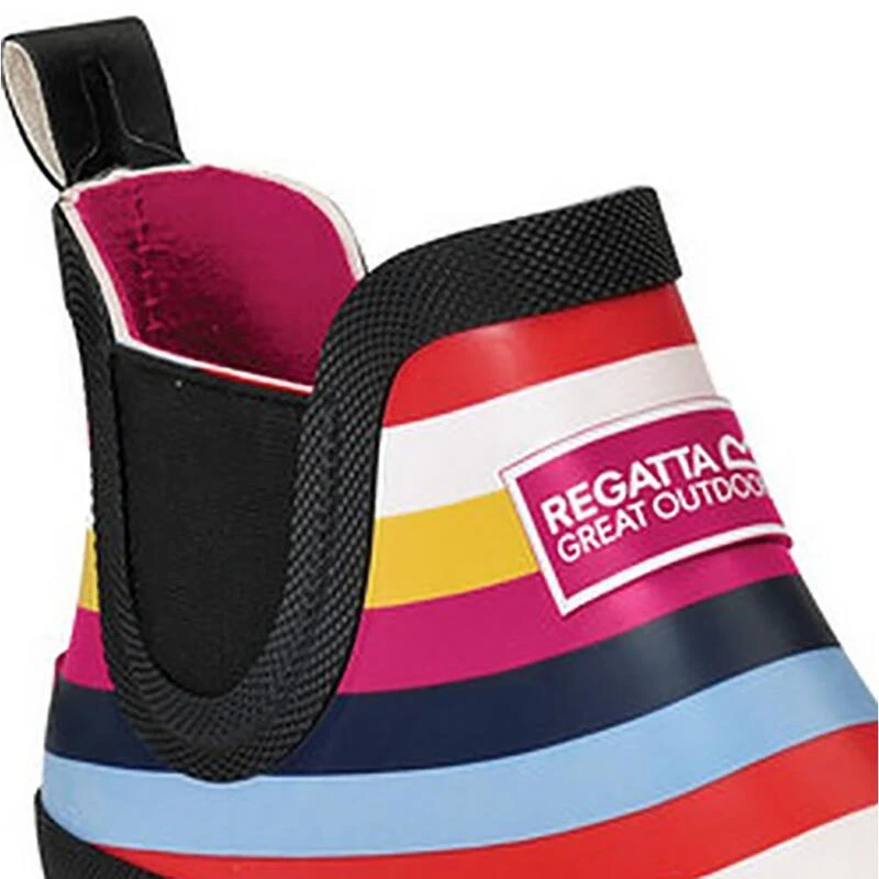 Regatta Geweldige Outdoors Dames Harper Lage Wellington Laarzen (Meerkleurige Streep) 4 Regatta Geweldige Outdoors Dames Harper Lage Wellington Laarzen (Meerkleurige Streep) - Afbeelding 2