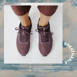 Kalenji Hardloopschoenen Voor Dames Jogflow 100.1 Koraal -Dames Schoenenwinkel hardloopschoenen voor dames jogflow 1001 donkerpaars 13