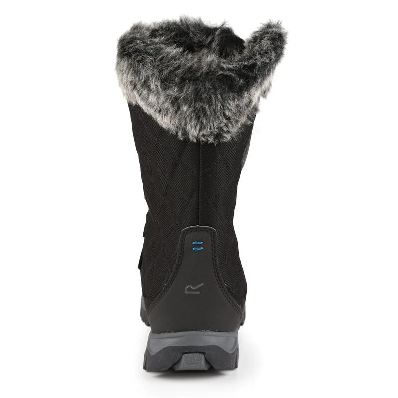 Regatta Lady Newly Thermo Dames Hiking Wandelschoenen - Zwart 5 Regatta Lady Newly Thermo Dames Hiking Wandelschoenen - Zwart - Afbeelding 3
