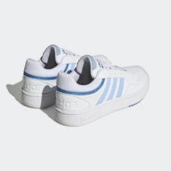 ADIDAS Schoenen Dames HOOPS 3.0 Wit -Dames Schoenenwinkel schoenen dames hoops 30 wit 3