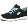Skechers Schoenen Graceful Get Connected Zwart - 12615-BKTQ