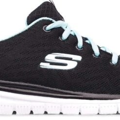 Skechers Schoenen Graceful Get Connected Zwart - 12615-BKTQ -Dames Schoenenwinkel schoenen graceful get connected zwart 12615 bktq 4