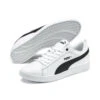 Puma Smash Wns V2 L Wit Dames Lifestyle -Dames Schoenenwinkel smash wns v2 l white blac dames lifestyle sneaker puma white puma black