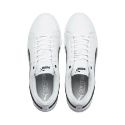 Puma Smash Wns V2 L Wit Dames Lifestyle -Dames Schoenenwinkel smash wns v2 l white blac dames lifestyle sneaker puma white puma black 5