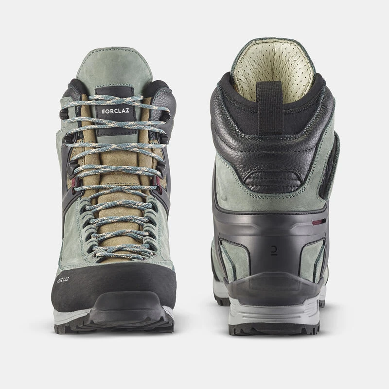 Waterdichte Hoge Schoenen Voor Dames MT500 ULTRA Leer Vibram 4 Waterdichte Hoge Schoenen Voor Dames MT500 ULTRA Leer Vibram - Afbeelding 2